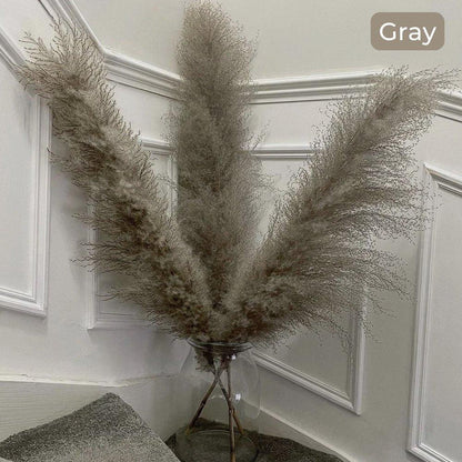 Soft Pampas Grass Decor Bouquet with Fluffy Feathers