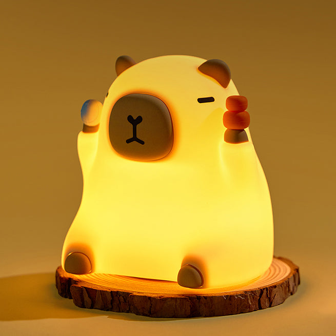 Cute Capybara Soft Night Lamp Perfect Gift