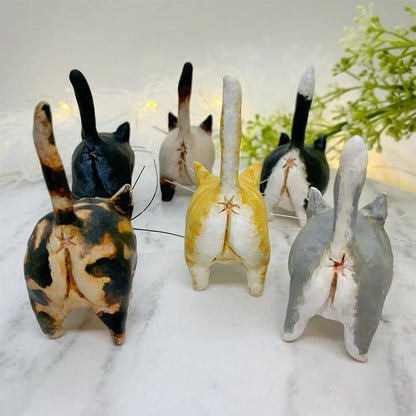 Unique Handmade Kitty Xmas Tree Ornament