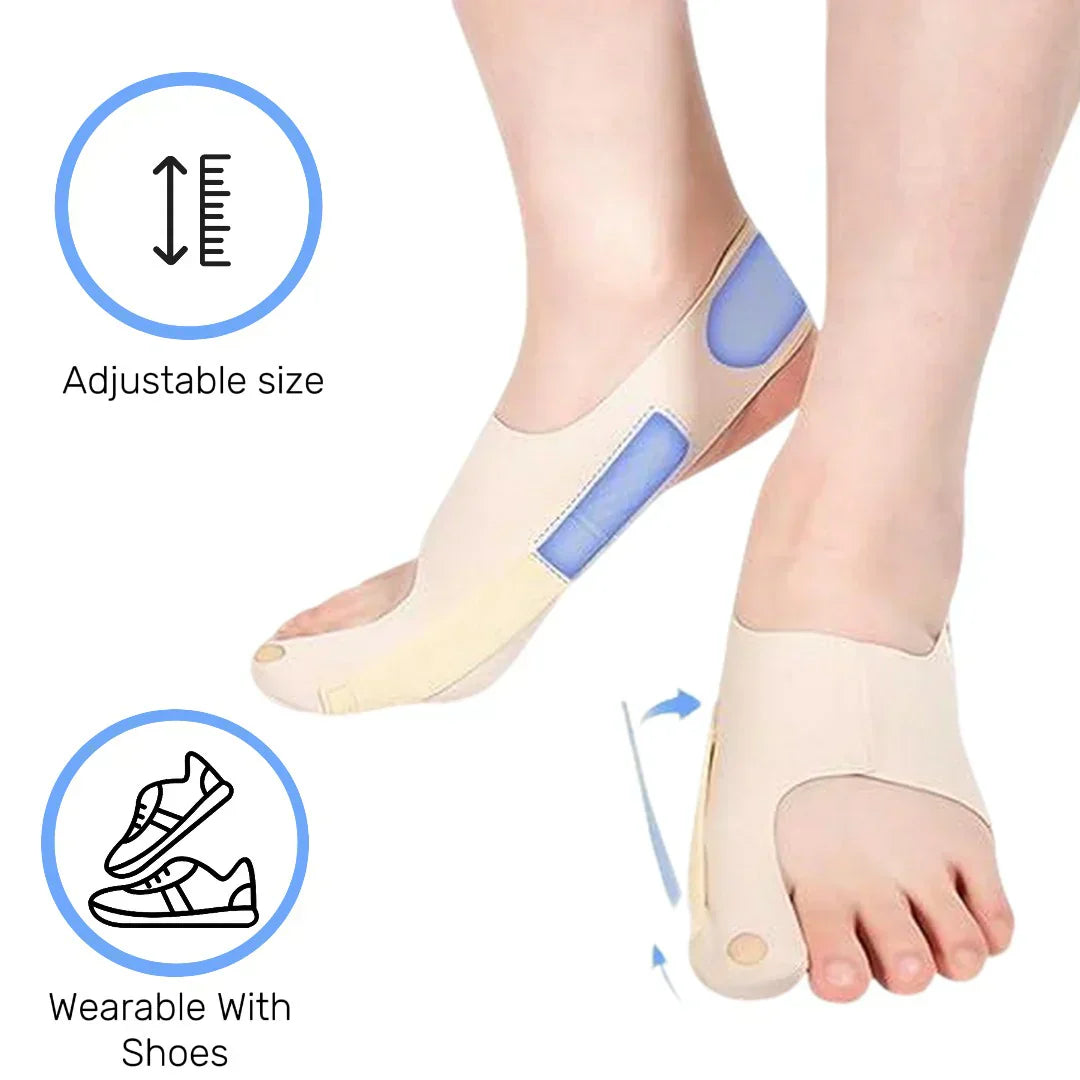 Orthopedic Shoe Insoles for Hallux Valgus Pain Relief