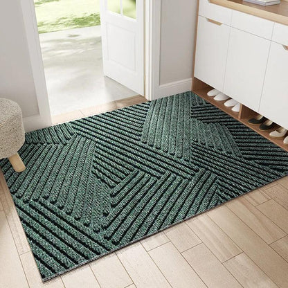 Premium PVC Entrance Mat with Non Slip & Dirt Trapper