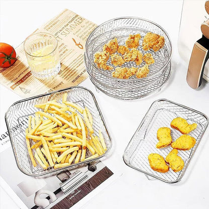 Compact 3-Tier Air Fryer Storage Rack