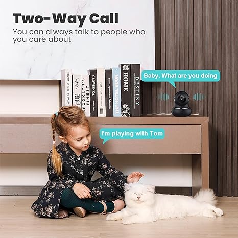 Wireless Home Surveillance Camera 360° View