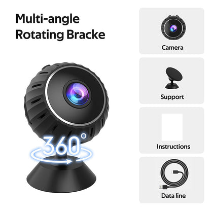 Compact Motion Alert Wireless Night Vision Security Cam