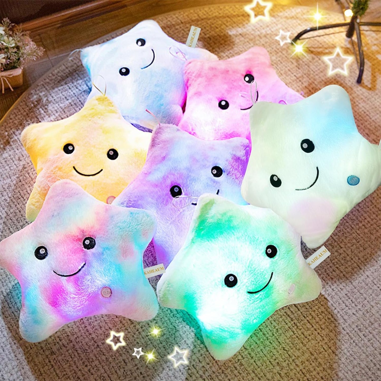 Befez | Soft LED Night Light Plush Pillow for Kids