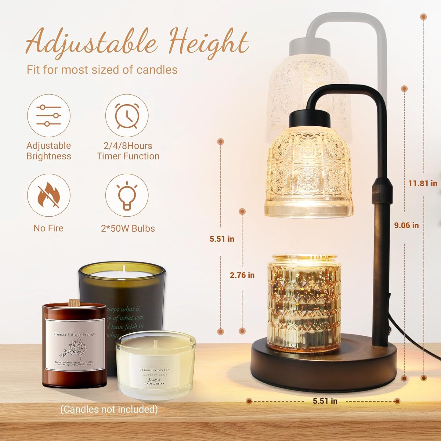 Automatic Candle Light Lamp with Timer