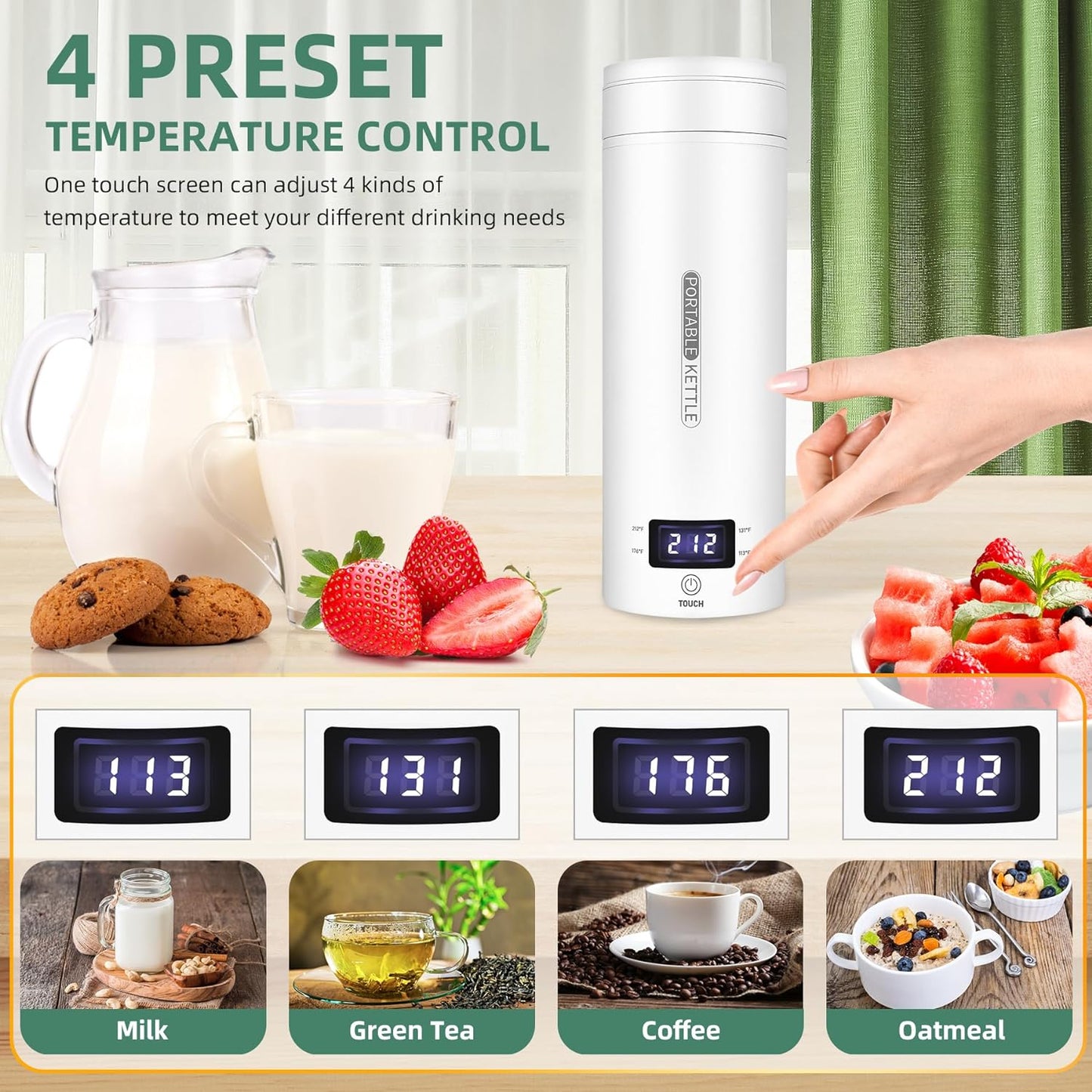 Compact Fast Boil Travel Kettle