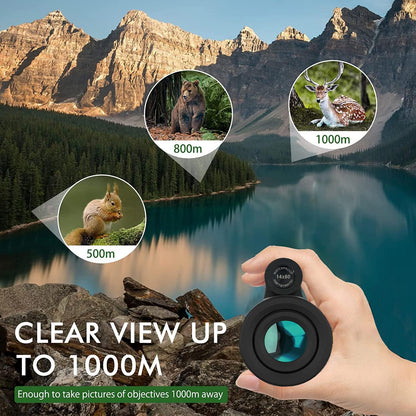 Compact Portable Spy Telescope