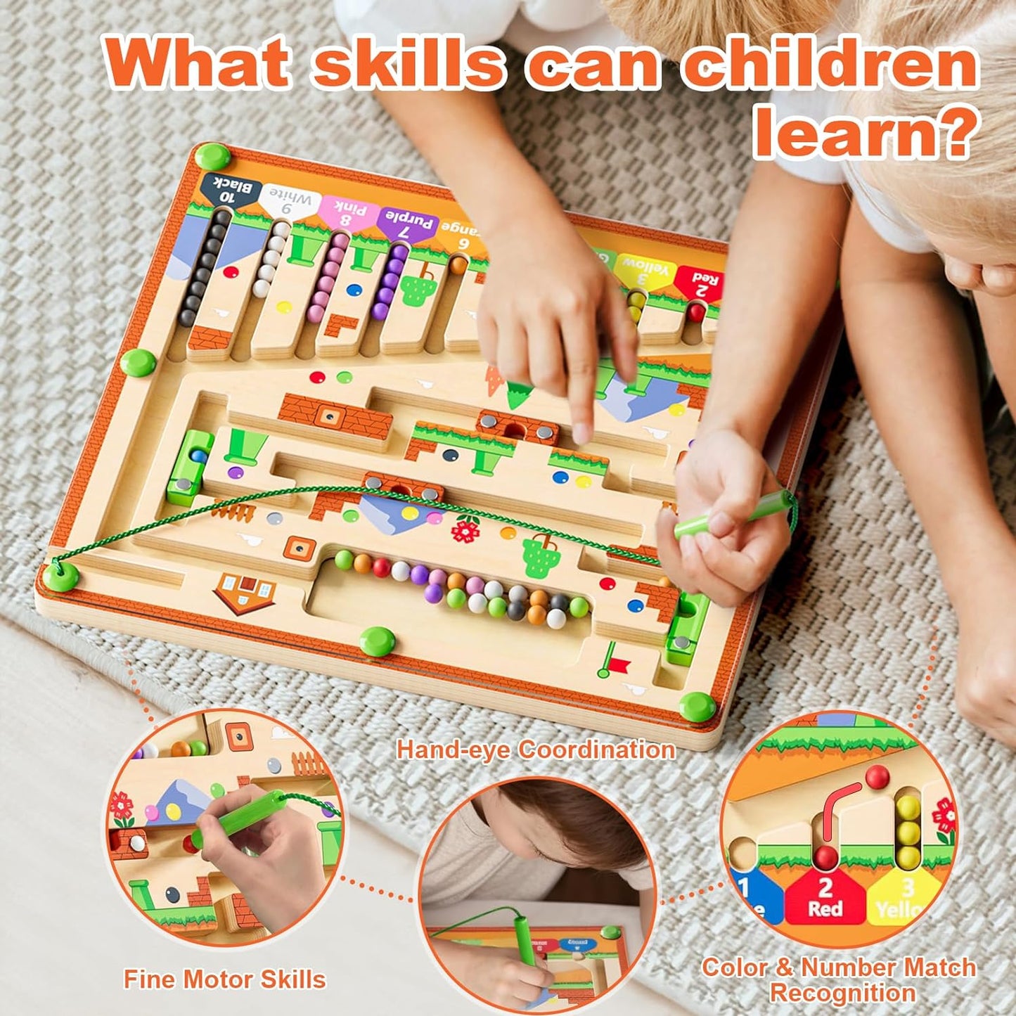 Fun Interactive Magnetic Puzzle Toy