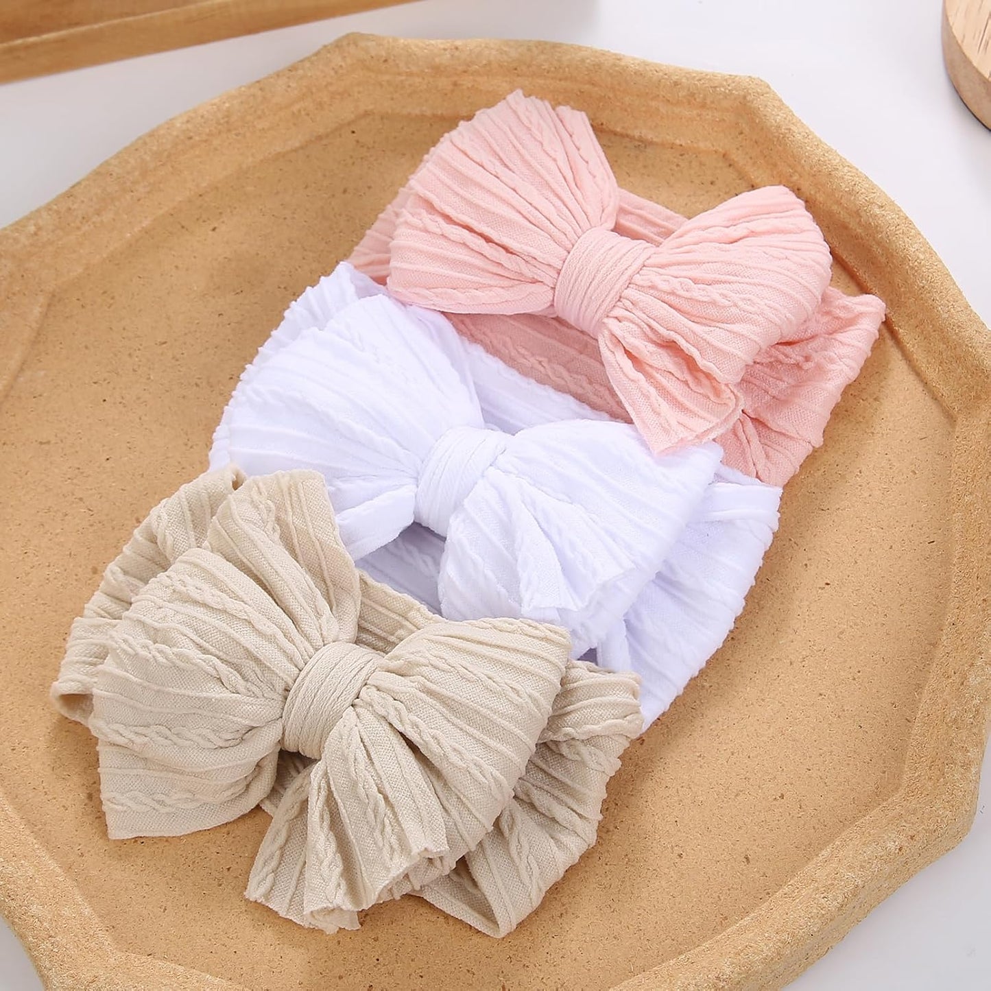 Cute Kids' Soft Hair Band with Ribbon
