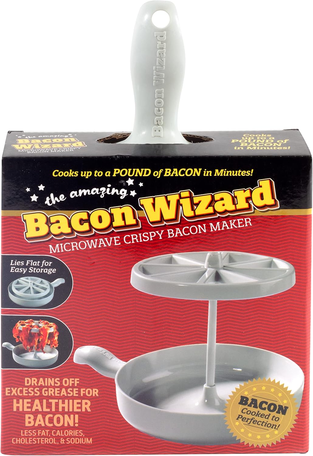 Easy Microwave Bacon Cooking Tray