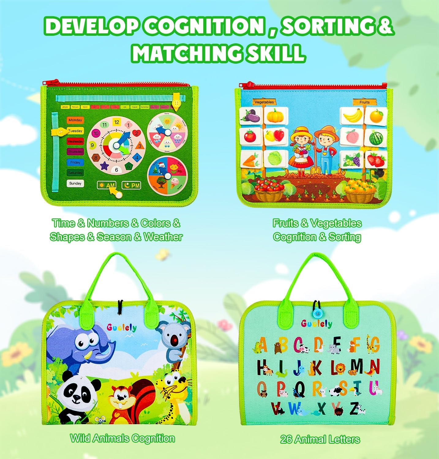 Interactive Educational Toy Board for Kids