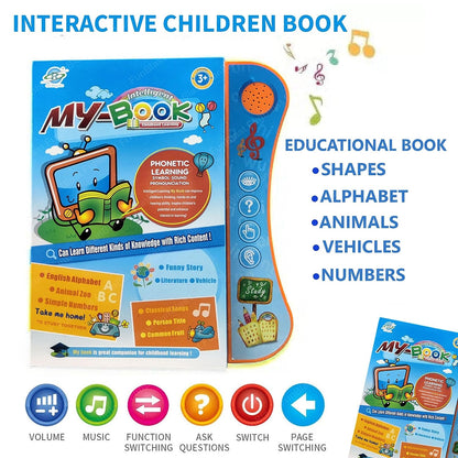 Fun Learning Interactive Sound Book with Pen