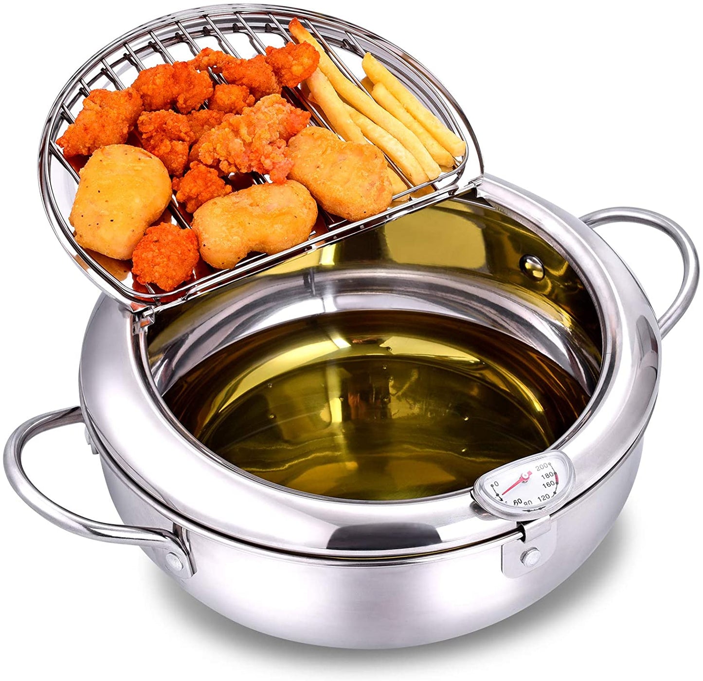 Accurate Digital Electric Deep Fryer with Thermostat