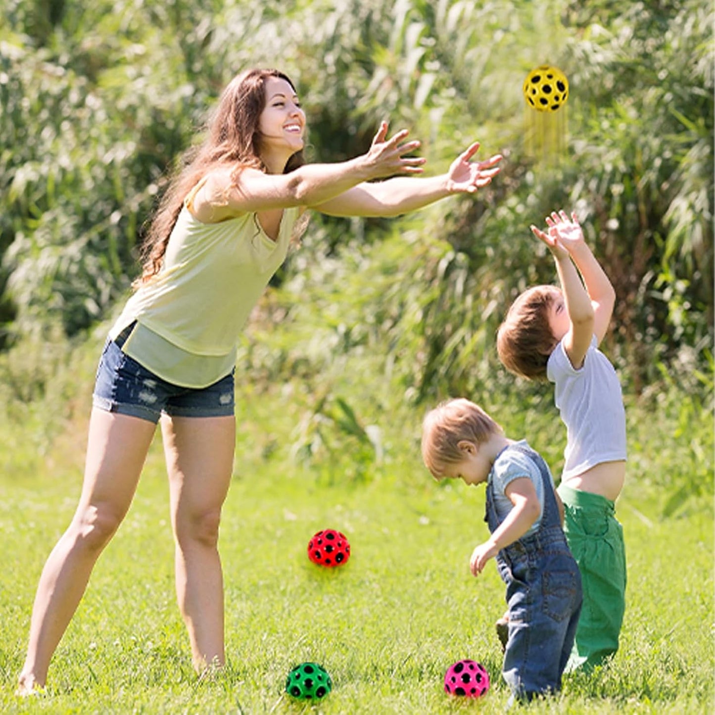 Soft Bouncing Exercise Ball