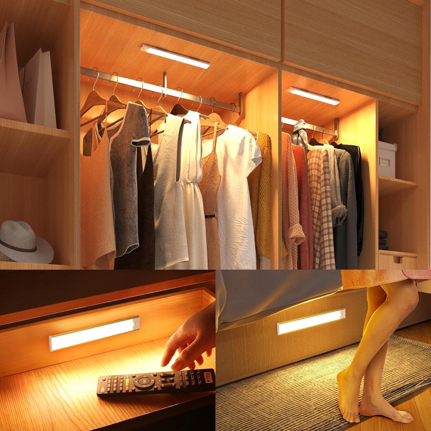 Bright Automatic Motion Sensor Table Lamp