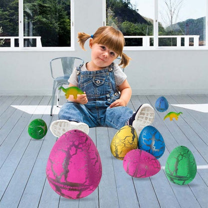 Colorful Dinosaur Hatching Eggs Toy Set (60 Pieces)