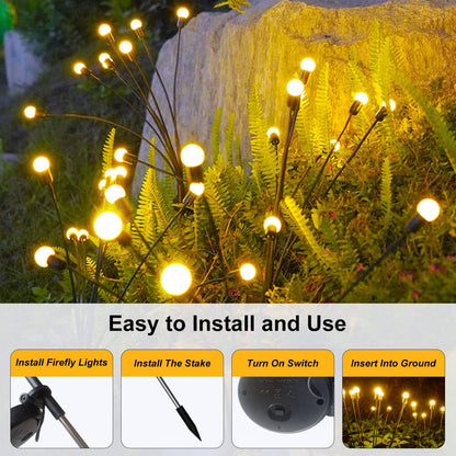 Outdoor Solar String Fairy Lights