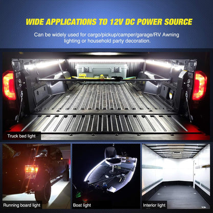 Bright LED Truck Bed Lighting 60 Inch Strip
