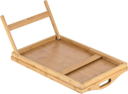Portable Breakfast Tray with Foldable Stand