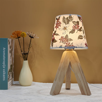 Beautiful Wooden LED Desk Lamp