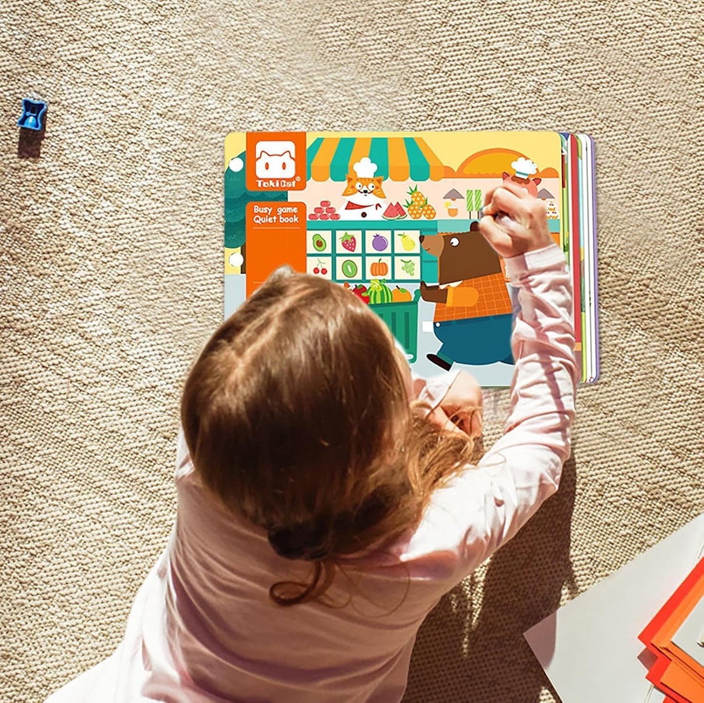 Interactive Kids Learning Activity Book