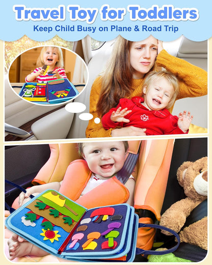 Colorful Kids Educational Play Board