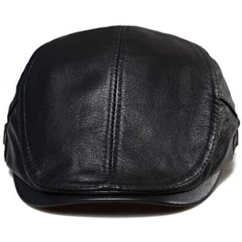 Vintage Genuine Leather Hat