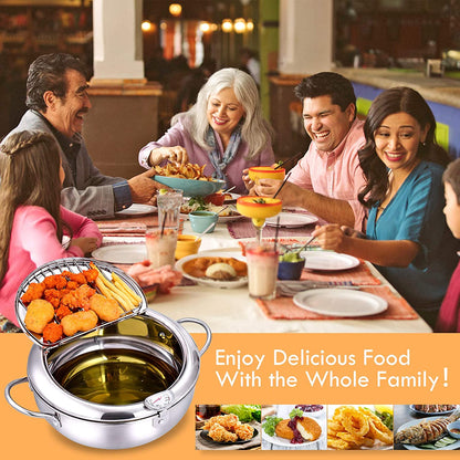 Accurate Digital Electric Deep Fryer with Thermostat