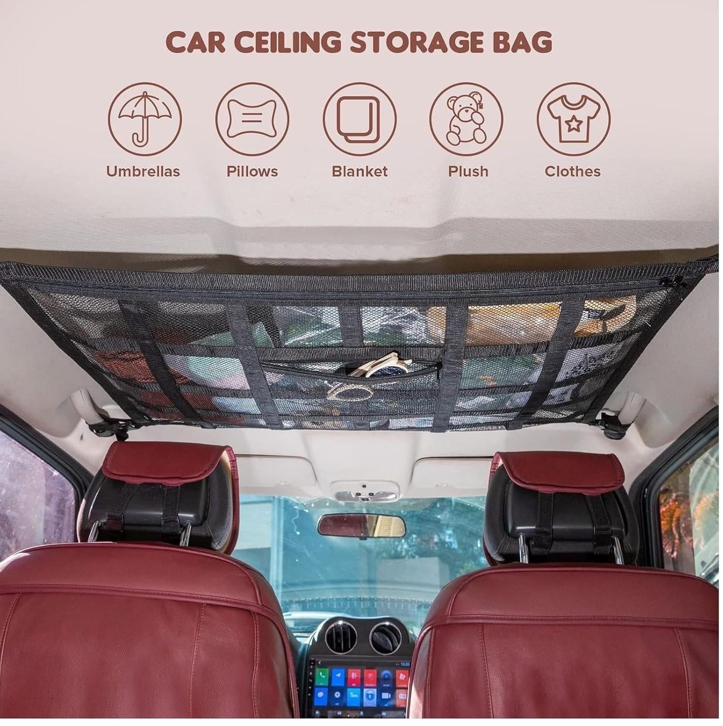 Versatile Car Storage Net