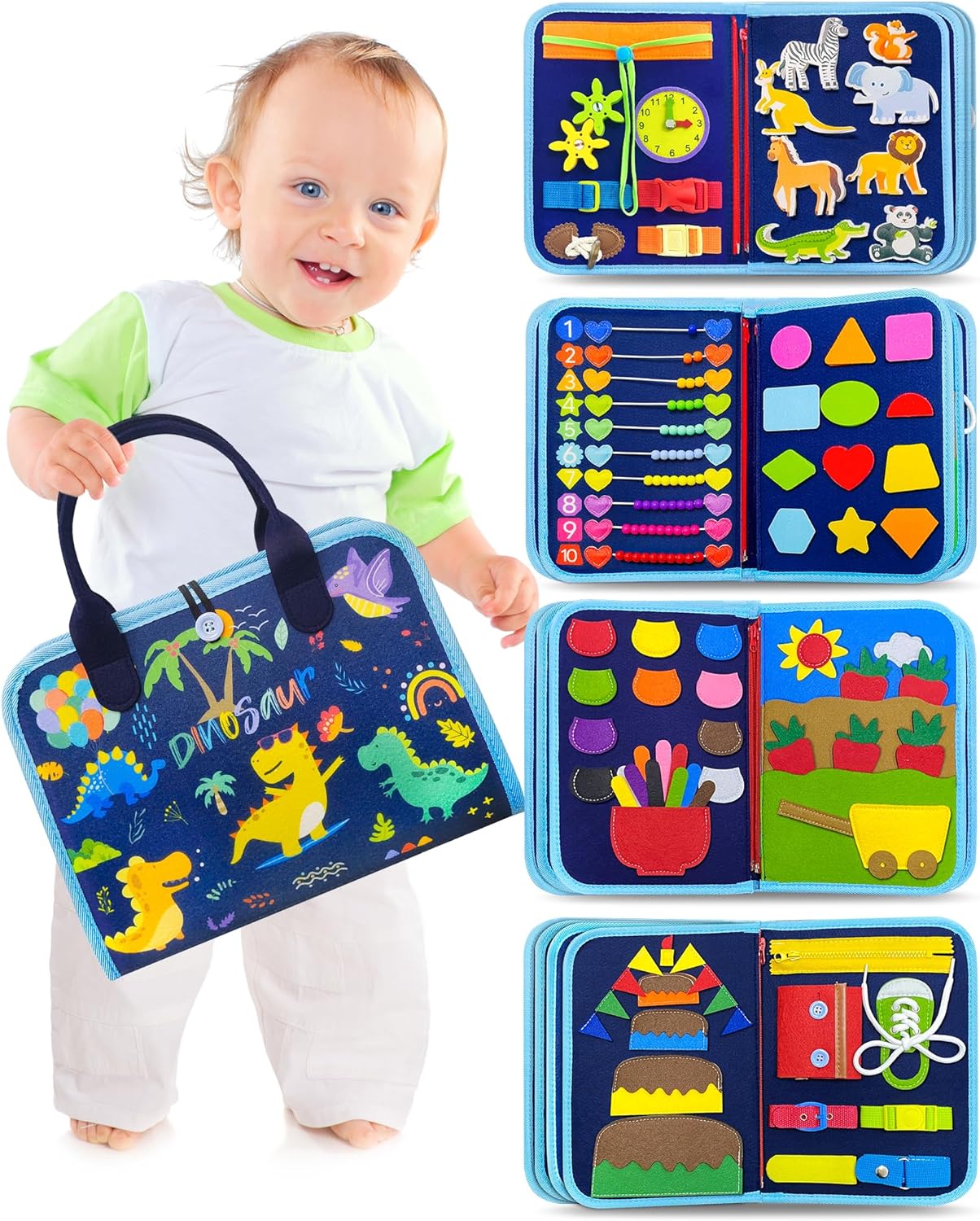 Colorful Kids Educational Play Board - Befez