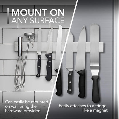 Strong Magnetic Kitchen Knife Strip Holder