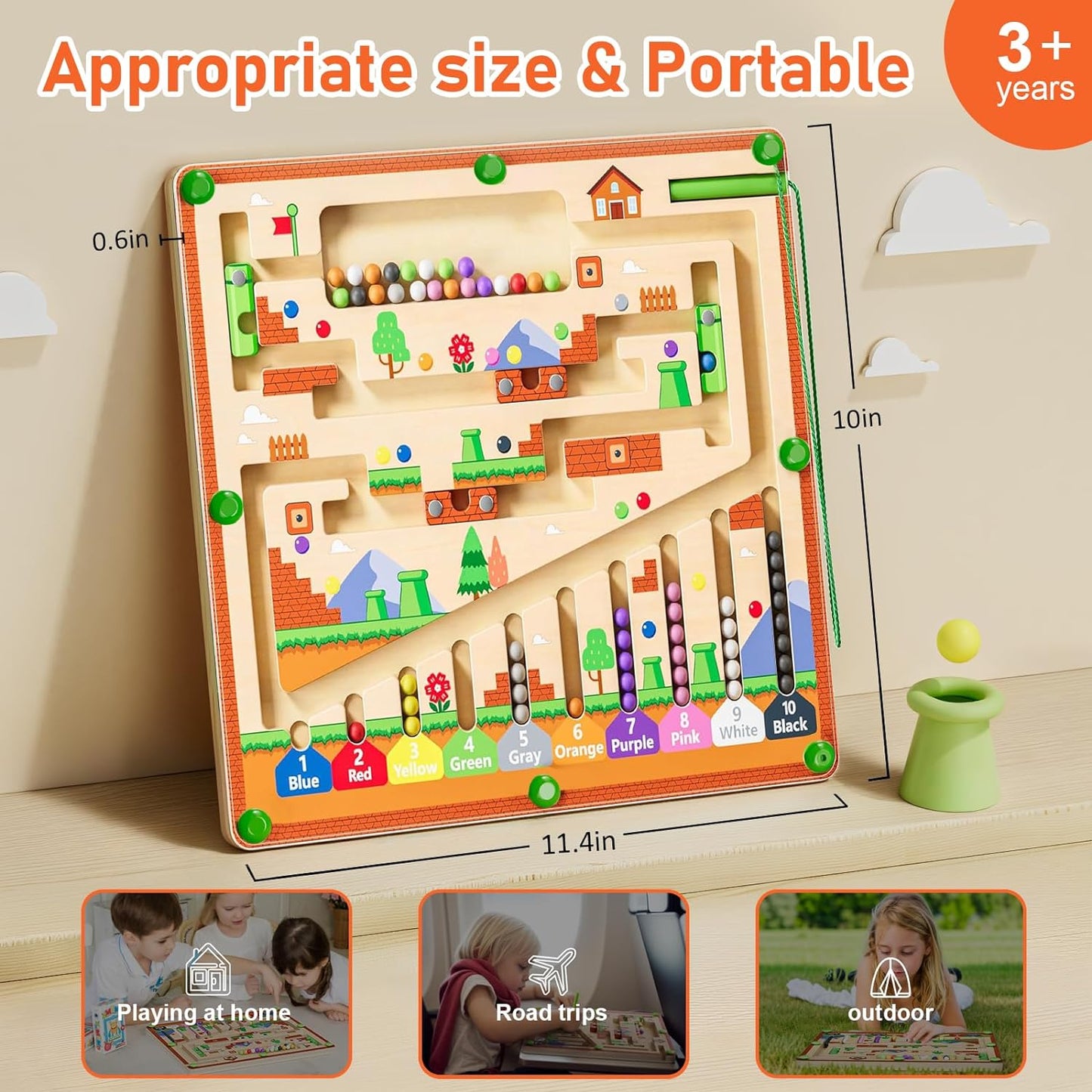Fun Interactive Magnetic Puzzle Toy
