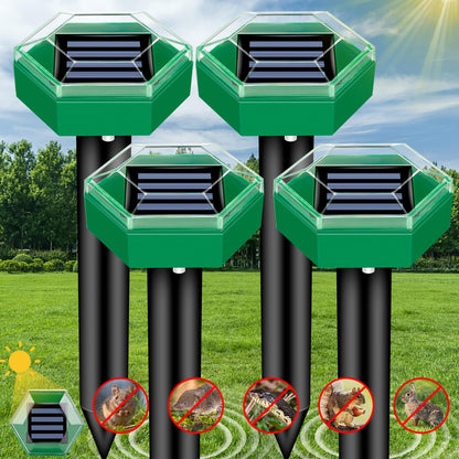 Effective Sonic Mole Repeller 4 Piece Set - Befez