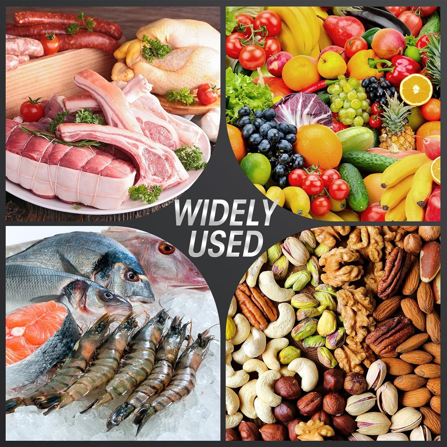 Automatic Food Sealer with Cutter & Vacuum Pump