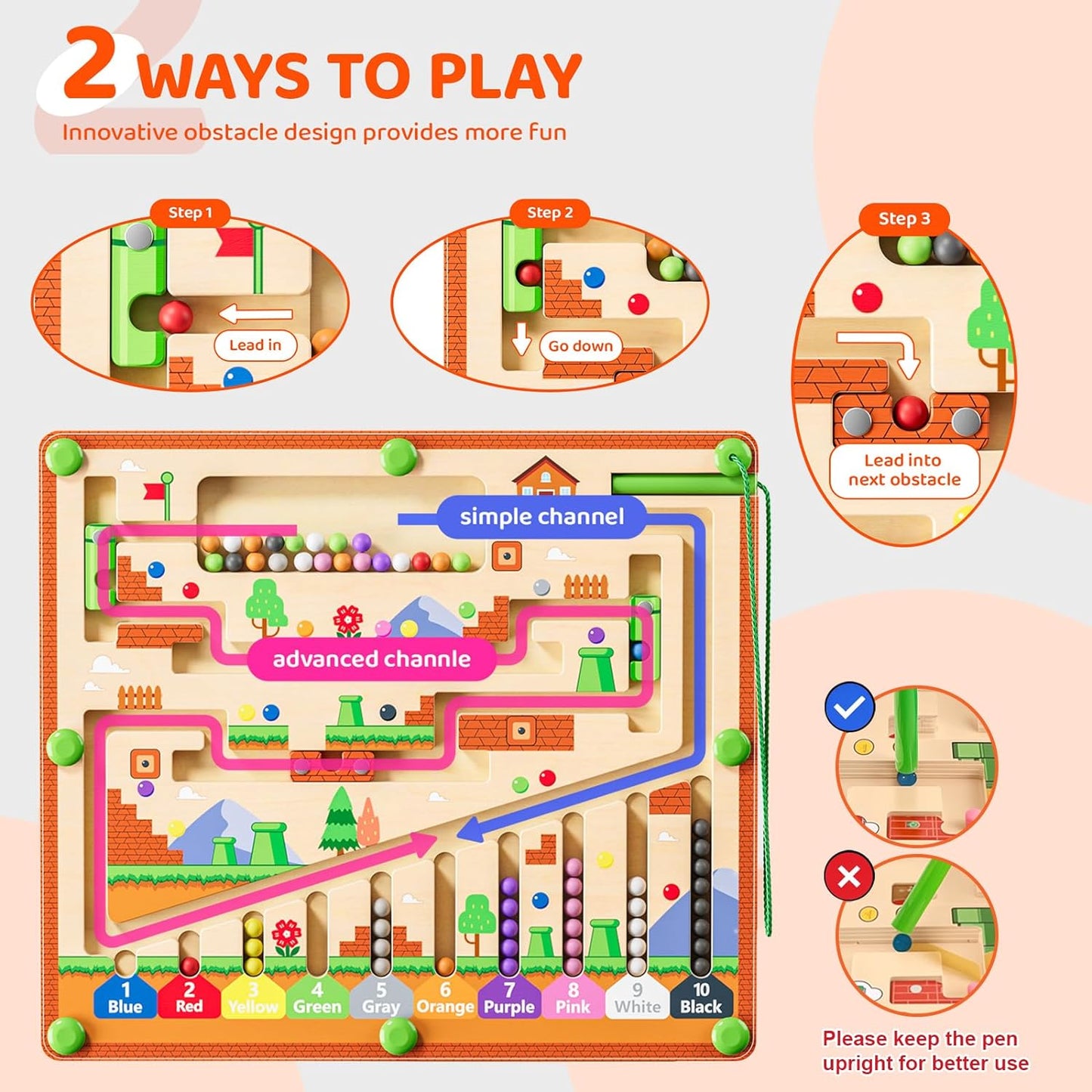 Fun Interactive Magnetic Puzzle Toy