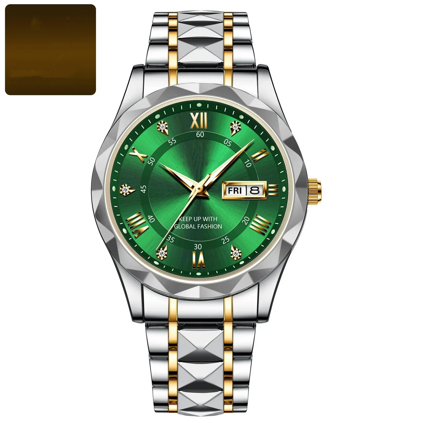 Premium Men's Waterproof Luminous Wrist Watch