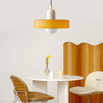 Stylish Glass Pendant Lamp for Modern Dining Rooms