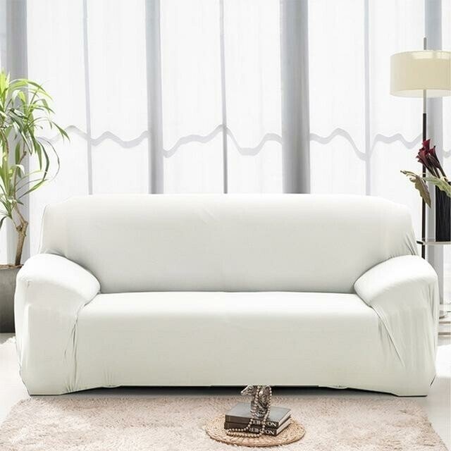Befez | Elastic Sofa Slipcover - Solid Color