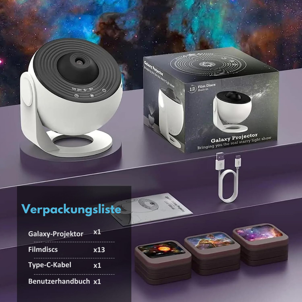 Cosmic HD Star Projector with Auto Shut Off