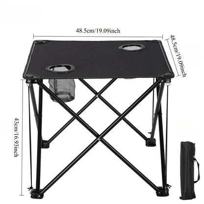 Compact Outdoor Patio Set with 2 Chairs and Table