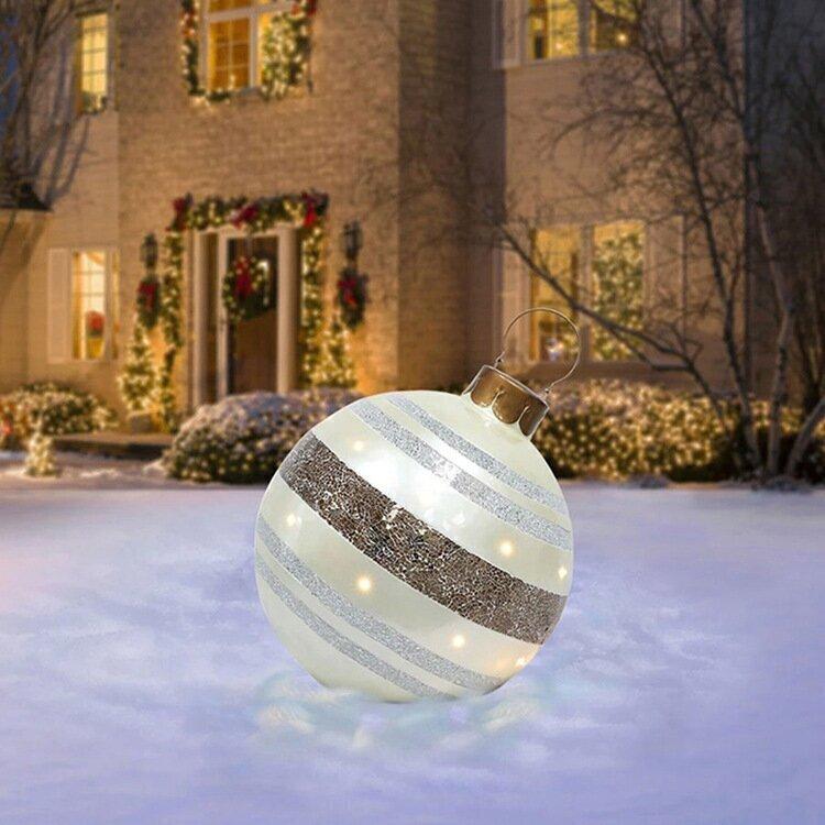 Befez | Festive Outdoor Blow Up Christmas Ball Decoration