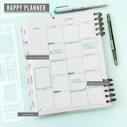 Befez CraftMaster FlexiLine Planner Organizer Stickers