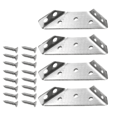 Sturdy Metal Corner Bracket for Furniture