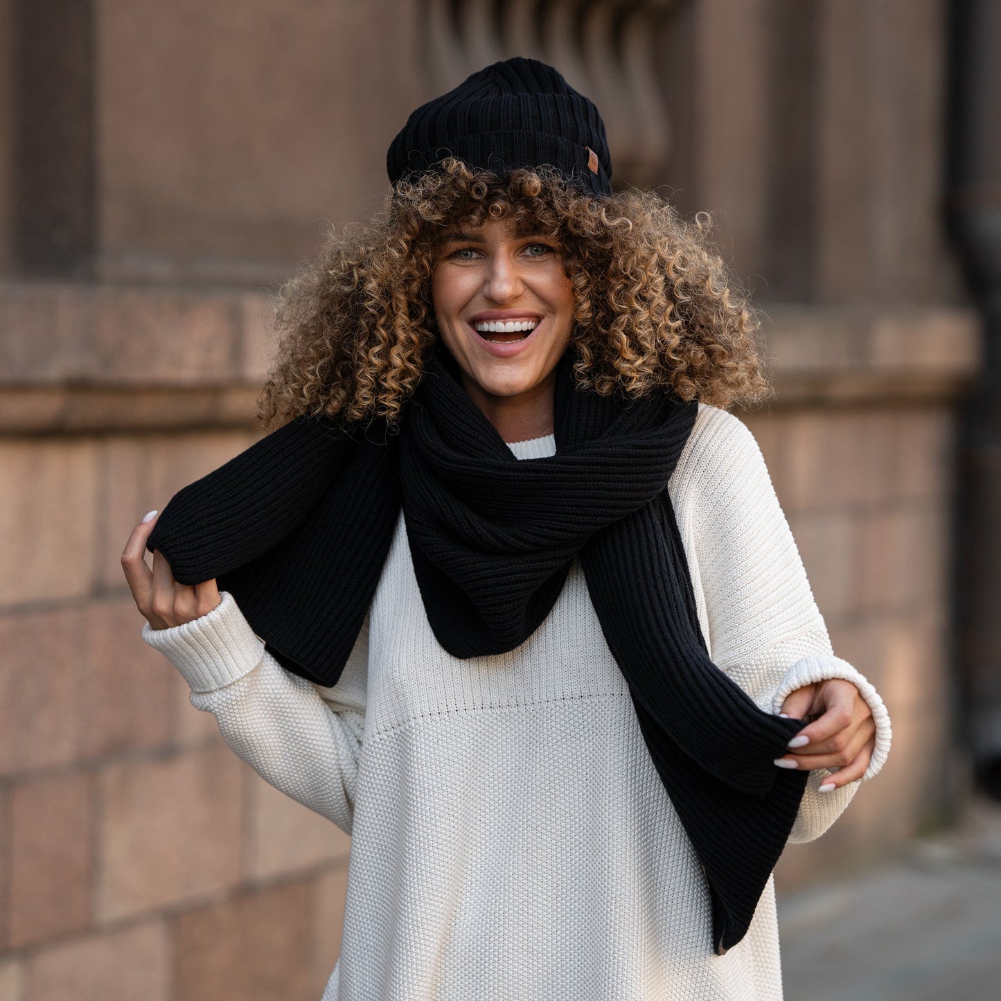 Soft Merino Wool Beanie for Women