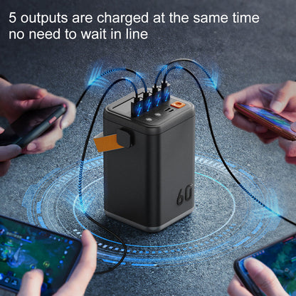 Compact Universal Fast Charging Dock Station