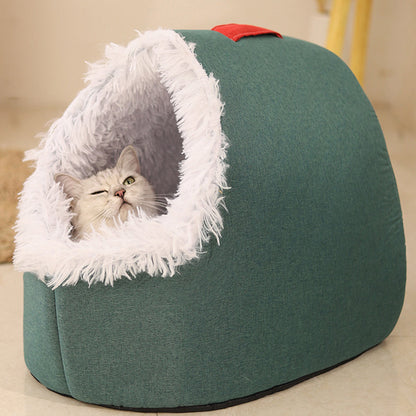 Plush Pet Hideaway Bed - Befez