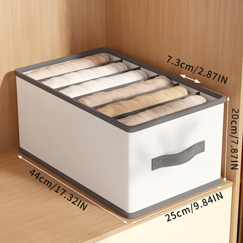 Compact Foldable Storage Drawer Organizer