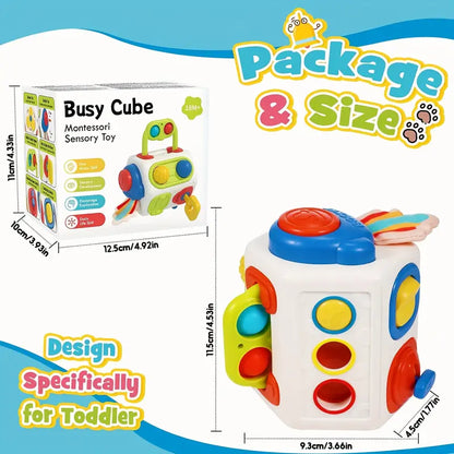 Colorful Learning Cube Toy for Baby Development