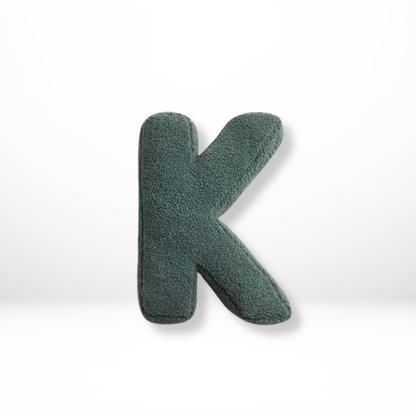 Soft Velvet Letter Pillow With Alphabet Design